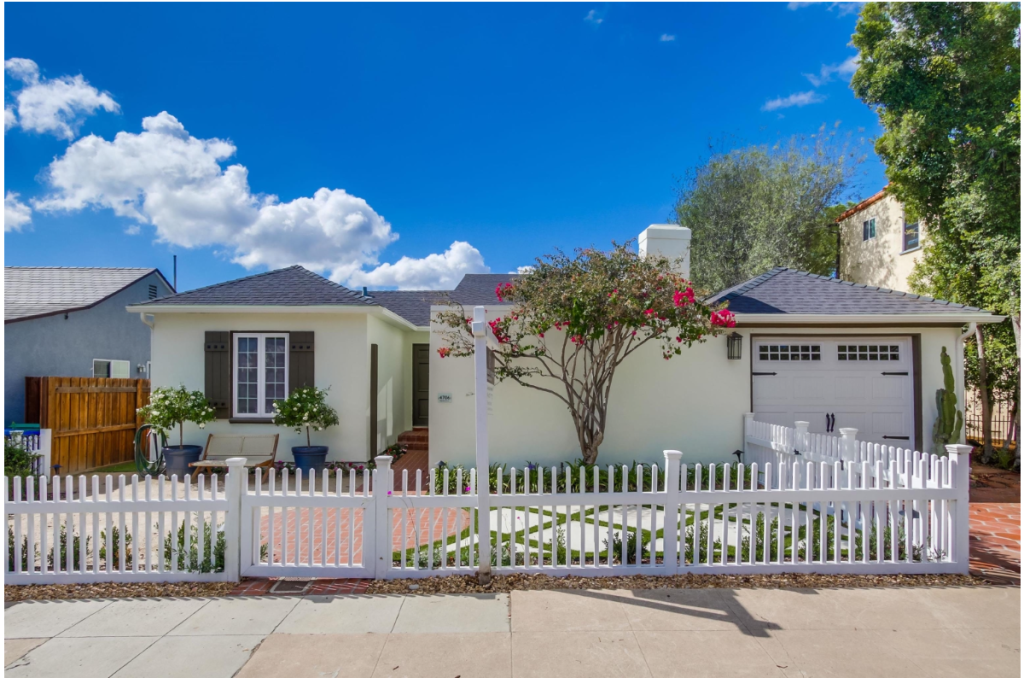 exterior view of 4706 Norma Drive, San Diego